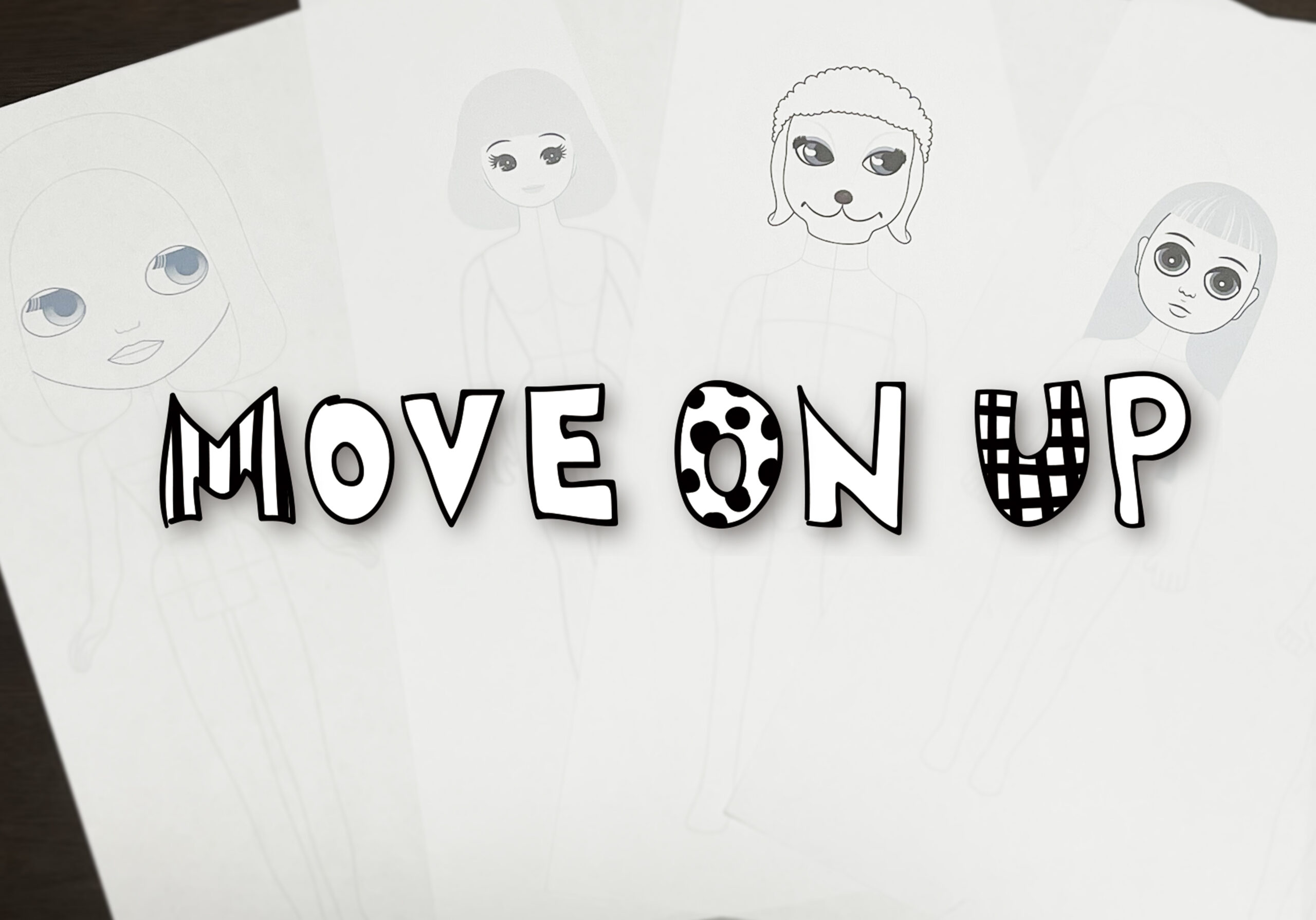 Illustratorで型紙を作る ドールof Move On Up